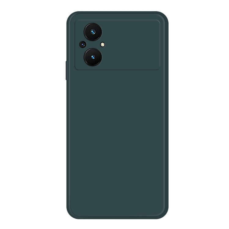 Custodia per telefono in silicone liquido imitazione, For Xiaomi Poco M5, For Xiaomi Redmi A1