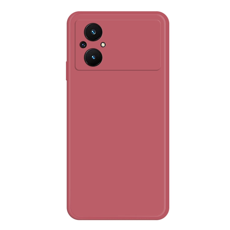 Custodia per telefono in silicone liquido imitazione, For Xiaomi Poco M5, For Xiaomi Redmi A1