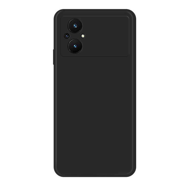 Custodia per telefono in silicone liquido imitazione, For Xiaomi Poco M5, For Xiaomi Redmi A1