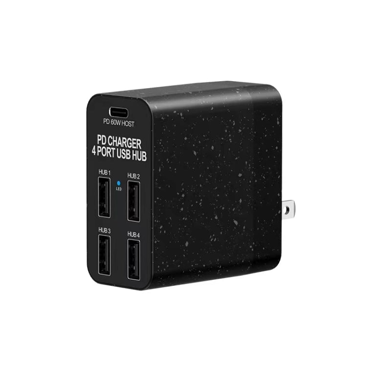 Caricatore USB-C 65W con HUB a 4 porte USB