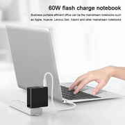 Caricatore USB-C 65W con HUB a 4 porte