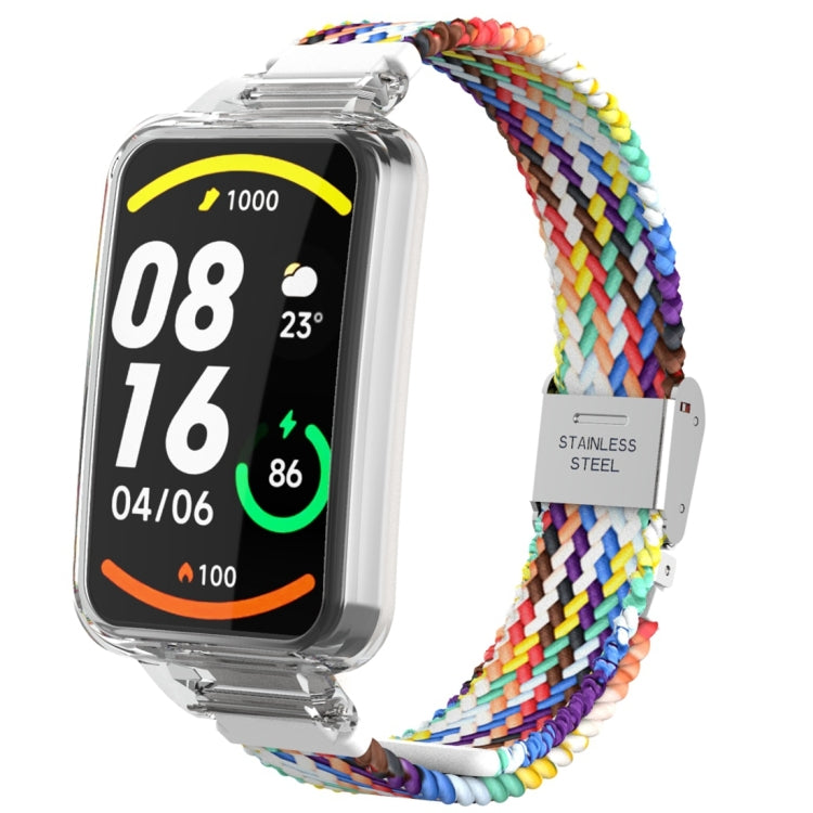Cinturino integrato con fibbia in nylon intrecciato, For Xiaomi Mi Band 7 Pro