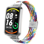 Cinturino integrato con fibbia in nylon intrecciato, For Xiaomi Mi Band 7 Pro
