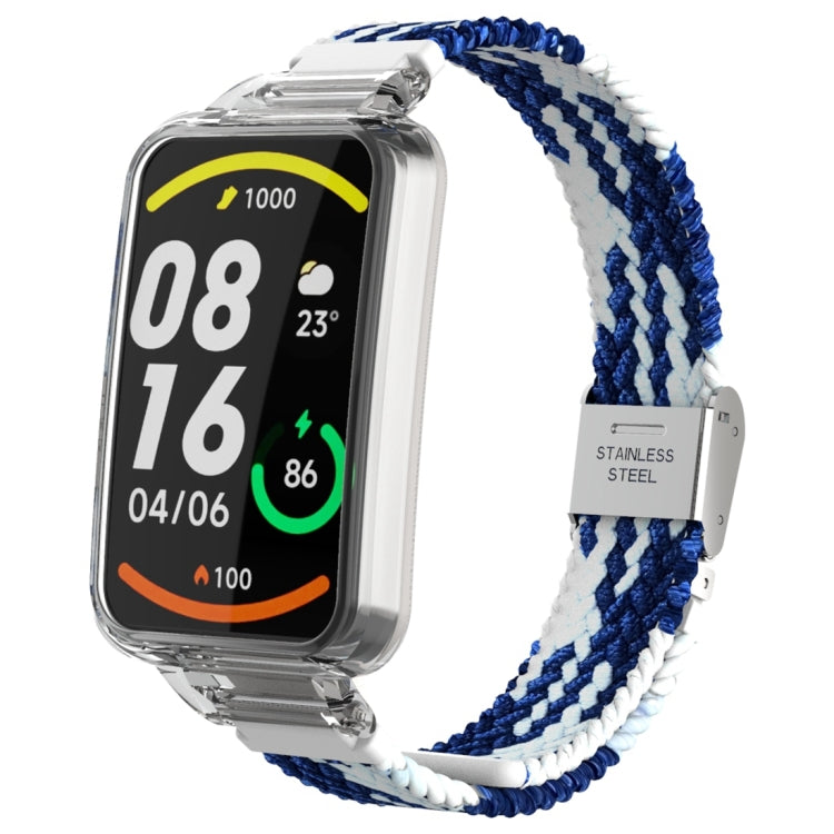 Cinturino integrato con fibbia in nylon intrecciato, For Xiaomi Mi Band 7 Pro