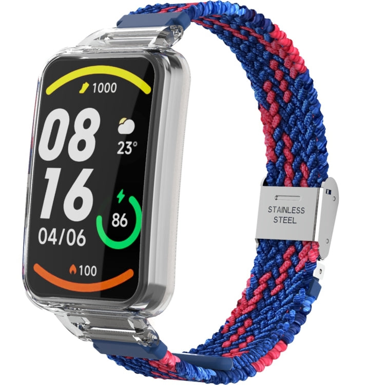 Cinturino integrato con fibbia in nylon intrecciato, For Xiaomi Mi Band 7 Pro