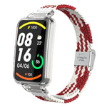 Cinturino integrato con fibbia in nylon intrecciato, For Xiaomi Mi Band 7 Pro