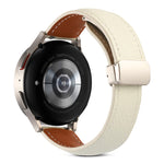 Cinturino per orologio in vera pelle con fibbia pieghevole, For Samsung Galaxy Watch 5