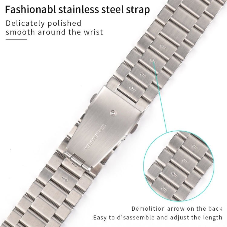 Cinturino per orologio in metallo, For Apple Watch Ultra 49mm / Series 8&7 45mm / SE 2&6&SE&5&4 44mm / 3&2&1 42mm, For Apple Watch Series 8&7 41mm / SE 2&6&SE&5&4 40mm / 3&2&1 38mm