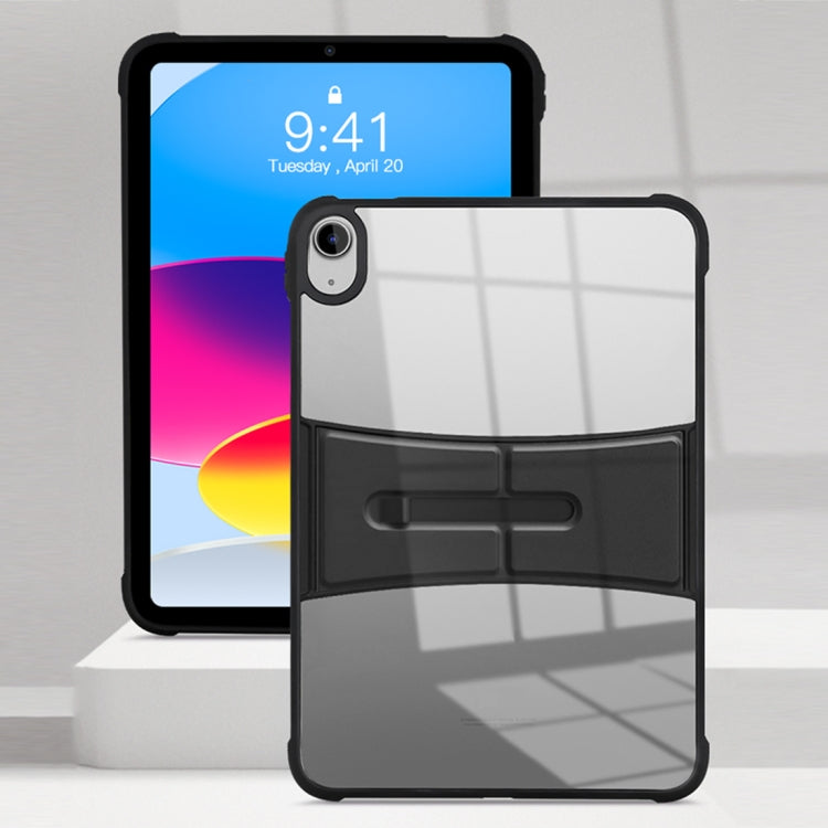 Custodia protettiva per tablet trasparente in acrilico TPU con supporto, For iPad 10th Gen 10.9 2022