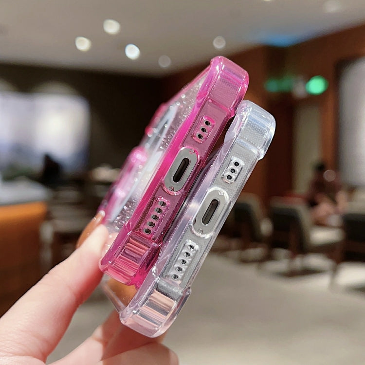 Custodia per telefono antiurto in acrilico glitterato a colori sfumati MagSafe, For iPhone 13, For iPhone 12 Pro Max, For iPhone 12 / 12 Pro