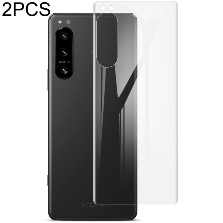 2 pezzi di protezione per la schiena Pnone con film idrogel curvo imak, For Sony Xperia 5 IV