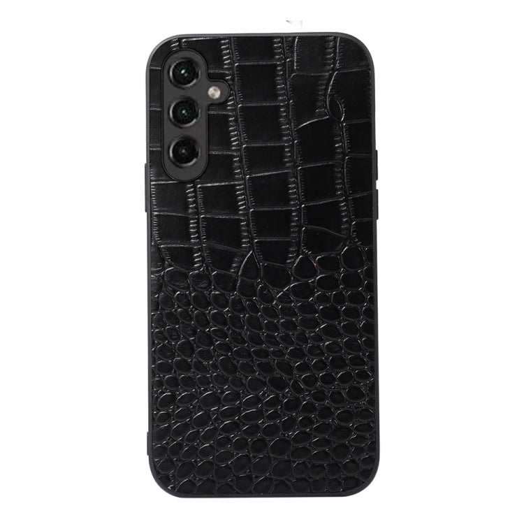 Custodia per telefono in vera pelle con trama di coccodrillo, For Samsung Galaxy A14 5G, For Samsung Galaxy S23+ 5G, For Samsung Galaxy S23 Ultra 5G