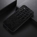 Custodia per telefono in vera pelle con trama di coccodrillo, For Samsung Galaxy A14 5G, For Samsung Galaxy S23+ 5G, For Samsung Galaxy S23 Ultra 5G