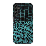 Custodia per telefono in vera pelle con trama di coccodrillo, For Samsung Galaxy A14 5G, For Samsung Galaxy S23+ 5G, For Samsung Galaxy S23 Ultra 5G