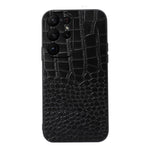 Custodia per telefono in vera pelle con trama di coccodrillo, For Samsung Galaxy A14 5G, For Samsung Galaxy S23+ 5G, For Samsung Galaxy S23 Ultra 5G