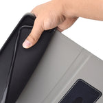 Custodia in pelle piatta con slot carte per Galaxy Tab S6 Lite