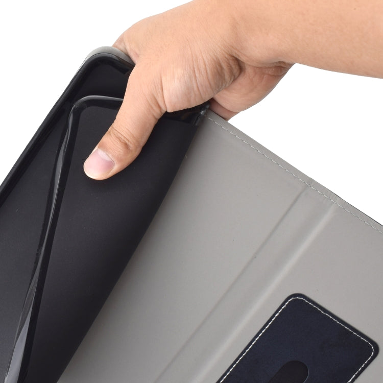 Custodia in pelle piatta con slot carte per Galaxy Tab S6 Lite