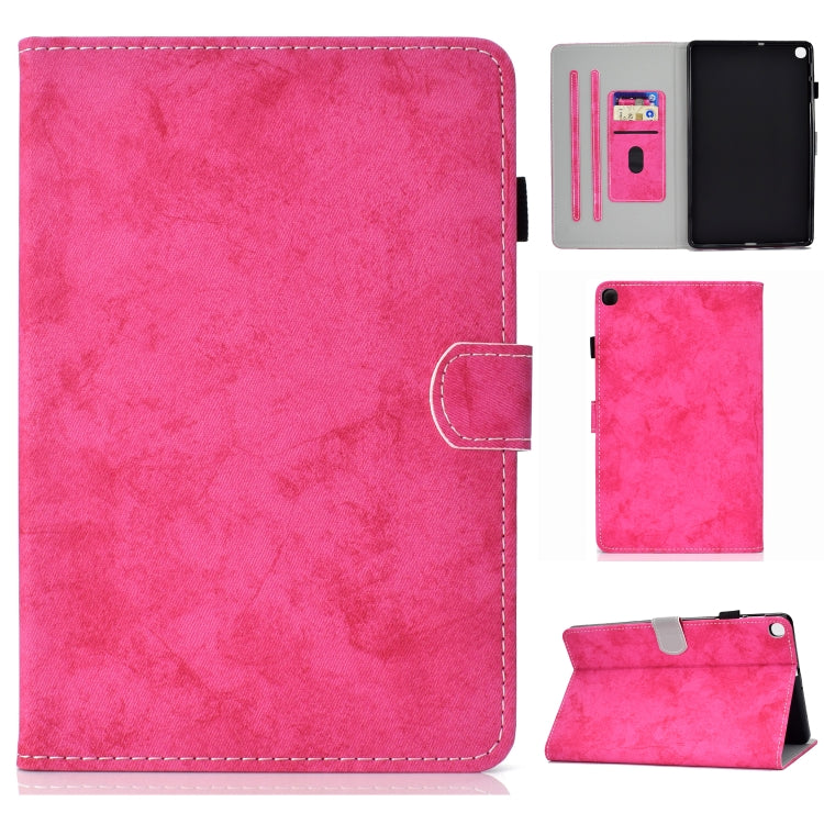 Custodia in pelle piatta con slot carte per Galaxy Tab S6 Lite