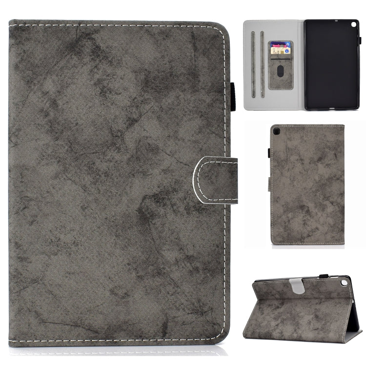 Custodia in pelle piatta con slot carte per Galaxy Tab S6 Lite