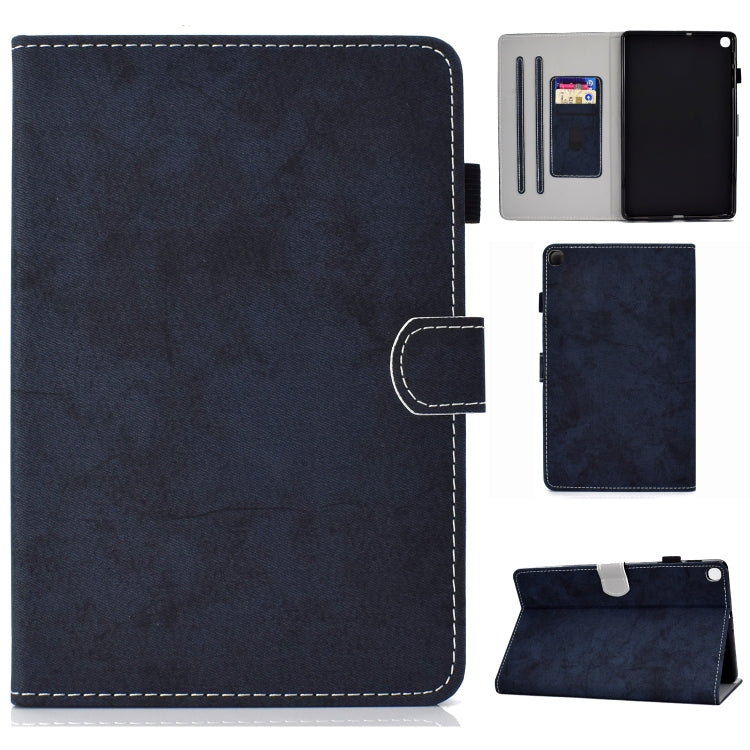 Custodia in pelle piatta con slot carte per Galaxy Tab S6 Lite