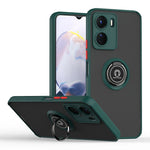 Custodia per telefono Q Shadow 1 serie TPU + PC con anello, For vivo Y16