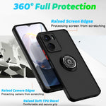 Custodia per telefono Q Shadow 1 serie TPU + PC con anello, For vivo Y16