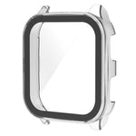 Custodia per orologio protettiva integrata in vetro temperato PC + 9H, For Garmin Venu Sq2