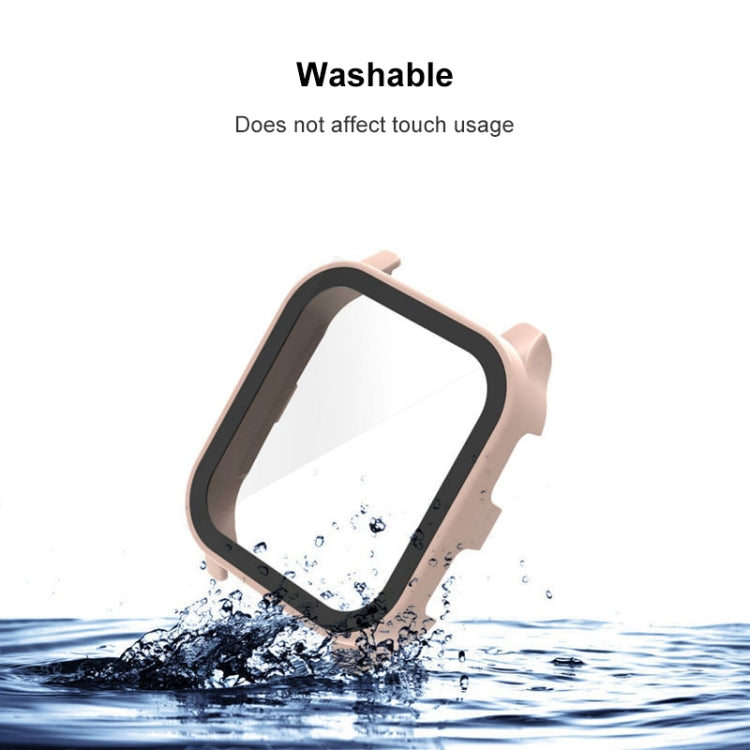 Custodia per orologio protettiva integrata in vetro temperato PC + 9H, For Garmin Venu Sq2