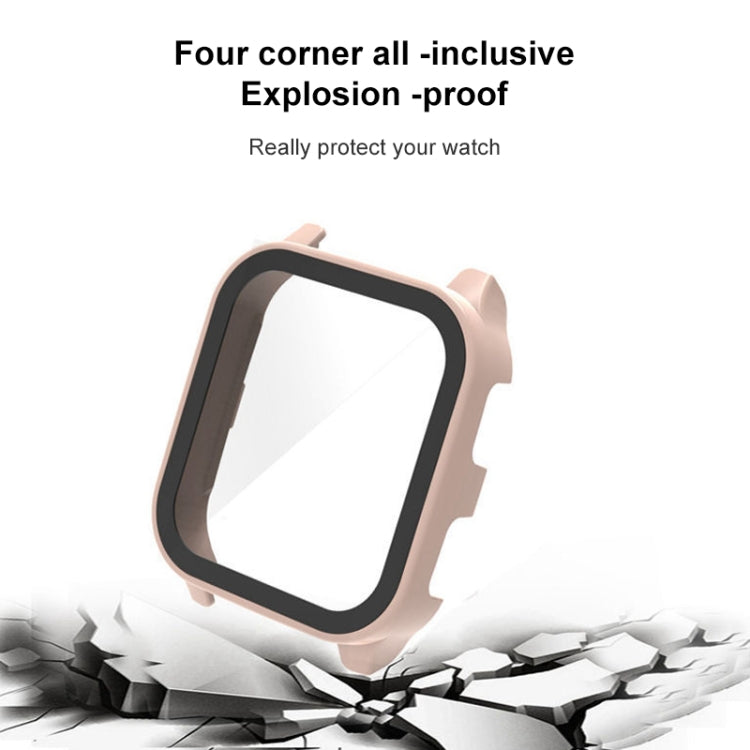 Custodia per orologio protettiva integrata in vetro temperato PC + 9H, For Garmin Venu Sq2