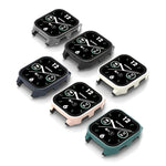 Custodia per orologio protettiva integrata in vetro temperato PC + 9H, For Garmin Venu Sq2