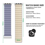 Cinturino magnetico in TPU, For Apple Watch Ultra 49mm / Series 8&7 45mm / SE 2&6&SE&5&4 44mm / 3&2&1 42mm, For Apple Watch Series 8&7 41mm / SE 2&6&SE&5&4 40mm / 3&2&1 38mm