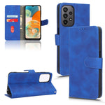 Custodia per telefono in pelle con vibrazione magnetica Skin Feel, For Samsung Galaxy A23 4G Global
