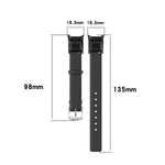 Per Huawei Band 4 (ADS-B29) / Honor Band 5i (CRS-B19S) cinturino da polso in vera pelle