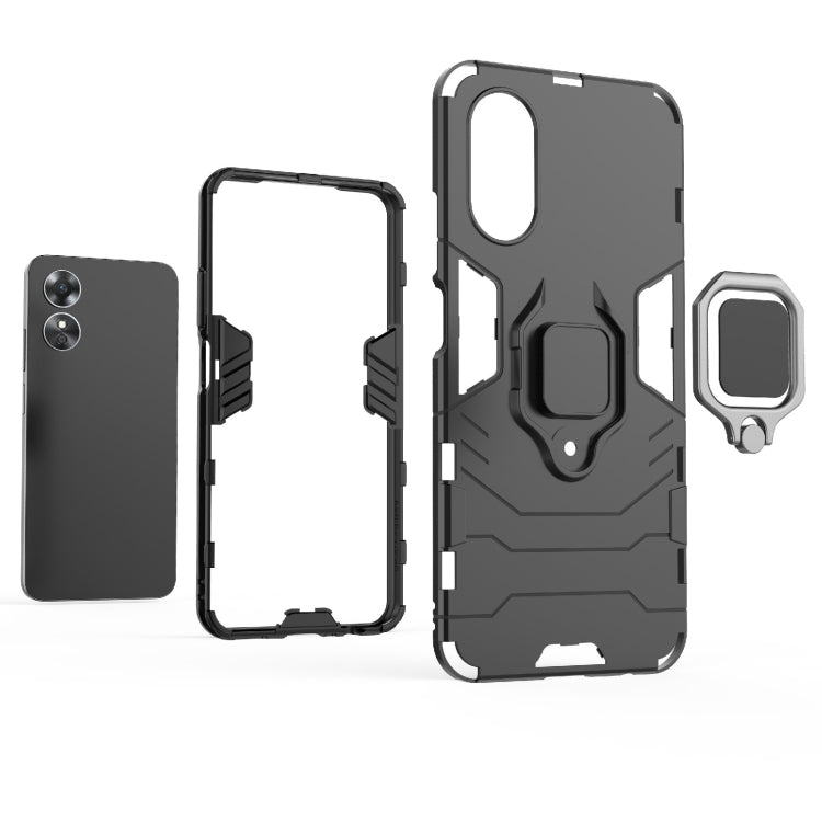Supporto per anello magnetico PC + custodia per telefono in TPU, For OPPO A17, For Samsung Galaxy S23 Ultra 5G, For Samsung Galaxy S23+ 5G, For Samsung Galaxy S23 5G