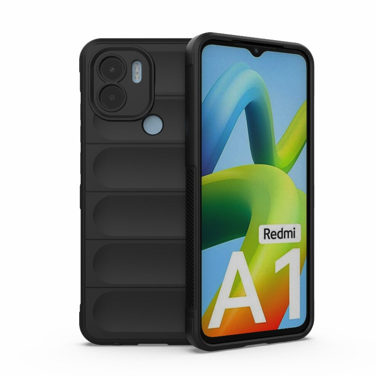 Magic Shield TPU + custodia per telefono in flanella, For OPPO A17 4G Global, For Xiaomi Redmi A1+ 4G Global