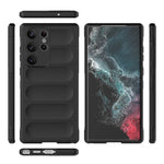 Magic Shield TPU + custodia per telefono in flanella, For Samsung Galaxy S23 Ultra 5G, For Samsung Galaxy S23+ 5G