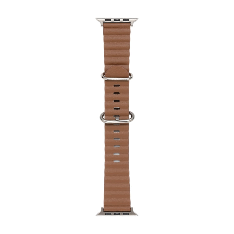 Cinturino per orologio in pelle stile oceano, For Apple Watch Ultra 49mm / Series 8&7 45mm / SE 2&6&SE&5&4 44mm / 3&2&1 42mm, For Apple Watch Ultra 49mm / Series 8&7 45mm /, For Apple Watch Series 8&7 41mm / SE 2&6&SE&5&4 40mm / 3&2&1 38mm