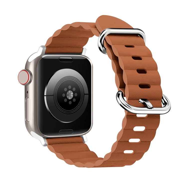 Cinturino per orologio in pelle stile oceano, For Apple Watch Ultra 49mm / Series 8&7 45mm / SE 2&6&SE&5&4 44mm / 3&2&1 42mm, For Apple Watch Ultra 49mm / Series 8&7 45mm /, For Apple Watch Series 8&7 41mm / SE 2&6&SE&5&4 40mm / 3&2&1 38mm