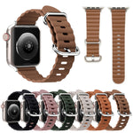 Cinturino per orologio in pelle stile oceano, For Apple Watch Ultra 49mm / Series 8&7 45mm / SE 2&6&SE&5&4 44mm / 3&2&1 42mm, For Apple Watch Ultra 49mm / Series 8&7 45mm /, For Apple Watch Series 8&7 41mm / SE 2&6&SE&5&4 40mm / 3&2&1 38mm