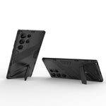Punk Armor 2 in 1 PC + custodia per telefono antiurto in TPU con supporto invisibile, For Samsung Galaxy S23 Ultra 5G, For Samsung Galaxy S23+ 5G, For Samsung Galaxy S23 5G