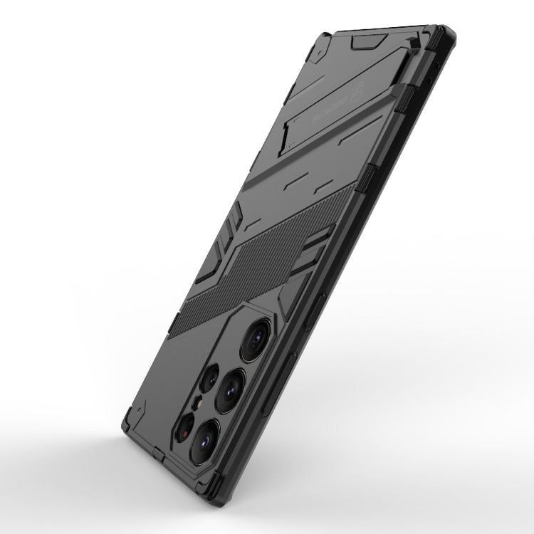 Punk Armor 2 in 1 PC + custodia per telefono antiurto in TPU con supporto invisibile, For Samsung Galaxy S23 Ultra 5G, For Samsung Galaxy S23+ 5G, For Samsung Galaxy S23 5G