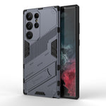 Punk Armor 2 in 1 PC + custodia per telefono antiurto in TPU con supporto invisibile, For Samsung Galaxy S23 Ultra 5G, For Samsung Galaxy S23+ 5G, For Samsung Galaxy S23 5G