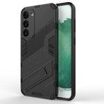 Punk Armor 2 in 1 PC + custodia per telefono antiurto in TPU con supporto invisibile, For Samsung Galaxy S23 Ultra 5G, For Samsung Galaxy S23+ 5G, For Samsung Galaxy S23 5G
