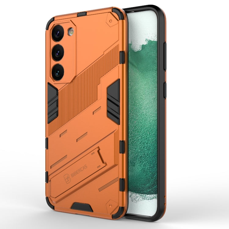 Punk Armor 2 in 1 PC + custodia per telefono antiurto in TPU con supporto invisibile, For Samsung Galaxy S23 Ultra 5G, For Samsung Galaxy S23+ 5G, For Samsung Galaxy S23 5G