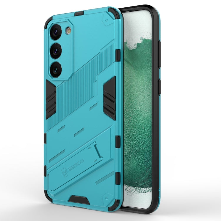Punk Armor 2 in 1 PC + custodia per telefono antiurto in TPU con supporto invisibile, For Samsung Galaxy S23 Ultra 5G, For Samsung Galaxy S23+ 5G, For Samsung Galaxy S23 5G