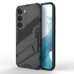 Punk Armor 2 in 1 PC + custodia per telefono antiurto in TPU con supporto invisibile, For Samsung Galaxy S23 Ultra 5G, For Samsung Galaxy S23+ 5G, For Samsung Galaxy S23 5G