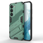 Punk Armor 2 in 1 PC + custodia per telefono antiurto in TPU con supporto invisibile, For Samsung Galaxy S23 Ultra 5G, For Samsung Galaxy S23+ 5G, For Samsung Galaxy S23 5G