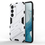 Punk Armor 2 in 1 PC + custodia per telefono antiurto in TPU con supporto invisibile, For Samsung Galaxy S23 Ultra 5G, For Samsung Galaxy S23+ 5G, For Samsung Galaxy S23 5G