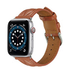 Cinturino in pelle a onda iperbolica, For Apple Watch Ultra 49mm / Series 8&7 45mm /, For Apple Watch Series 8&7 41mm /