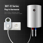 Termostato digitale plug-in con WiFi e sensore esterno